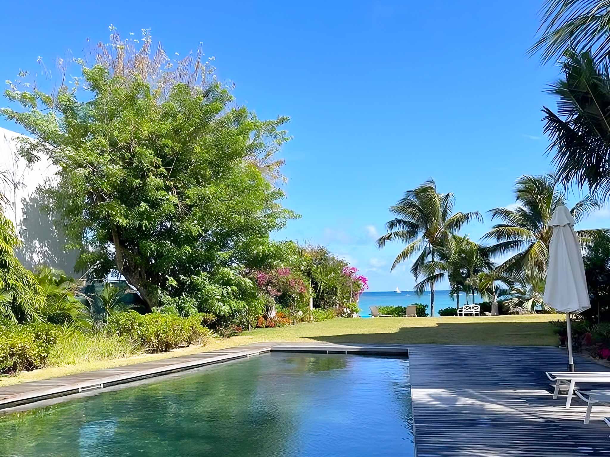 Appartement de charme avec piscine chauffée et vue sur la mer - Pereybere, Maurice